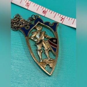 Knight Pendant Necklace